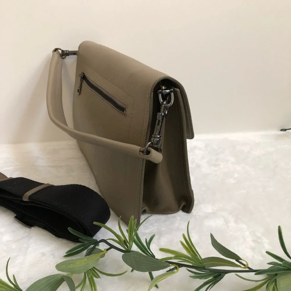 Botkier Crosstown Medium Leather Hobo Bag